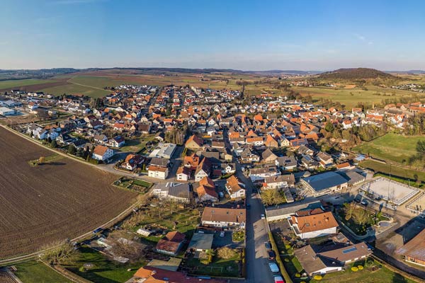 Panorama Fotografie von Altenstadt Lindheim