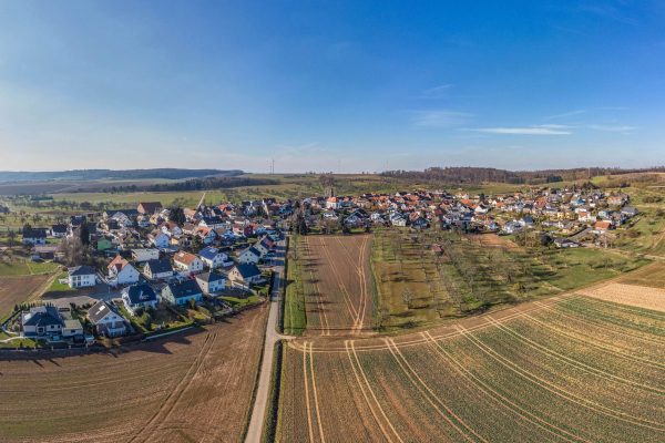 Panorama Aufnahme vom Ort Altenstadt Rodenbach